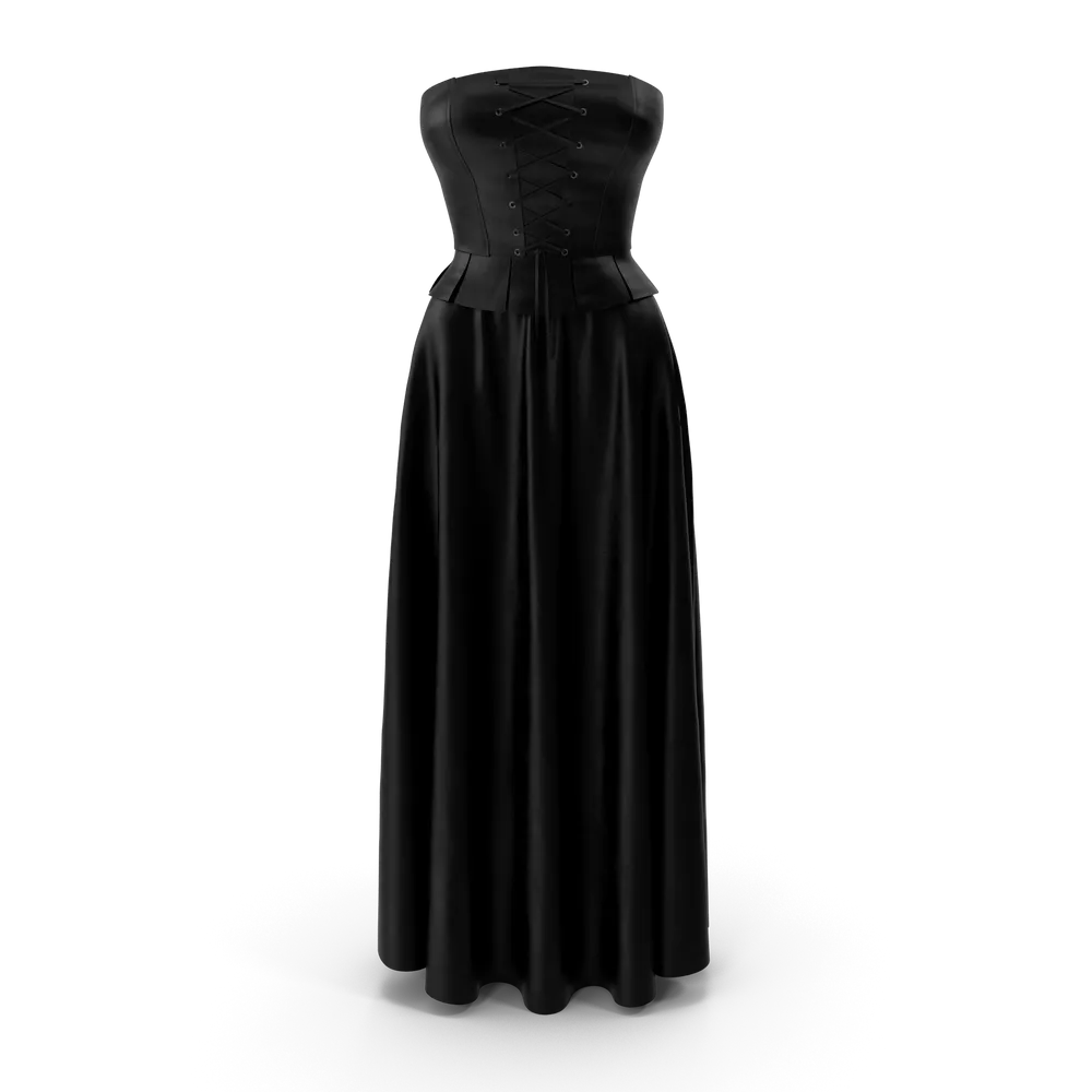 Corset With Black Skirt