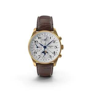 Brown Leather Belt Watch