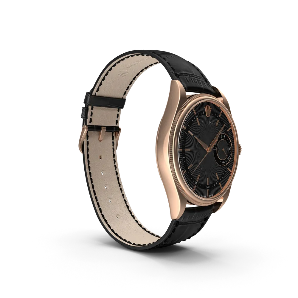 Rolex Cellini Date Black Dial